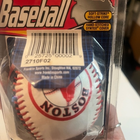 Franklin 2710 Boston Red Sox Authentic Collector Series Souvenir Baseball NEW - Picture 3 of 5